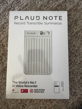 PLAUD NOTE AI Voice Recorder - Silver
